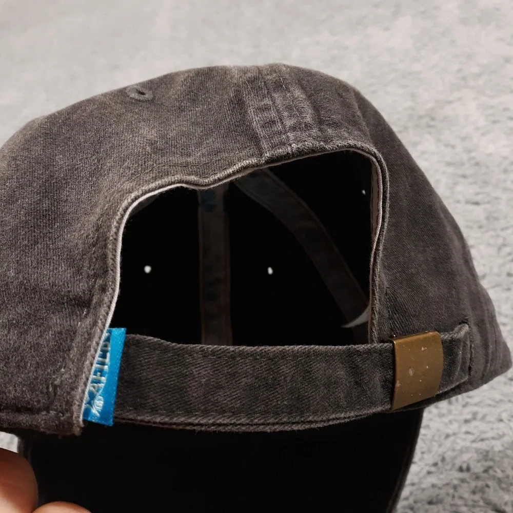 AFTCO Hat Cap Strap Back Mens Adjustable Gray American Fishing Tackle Co